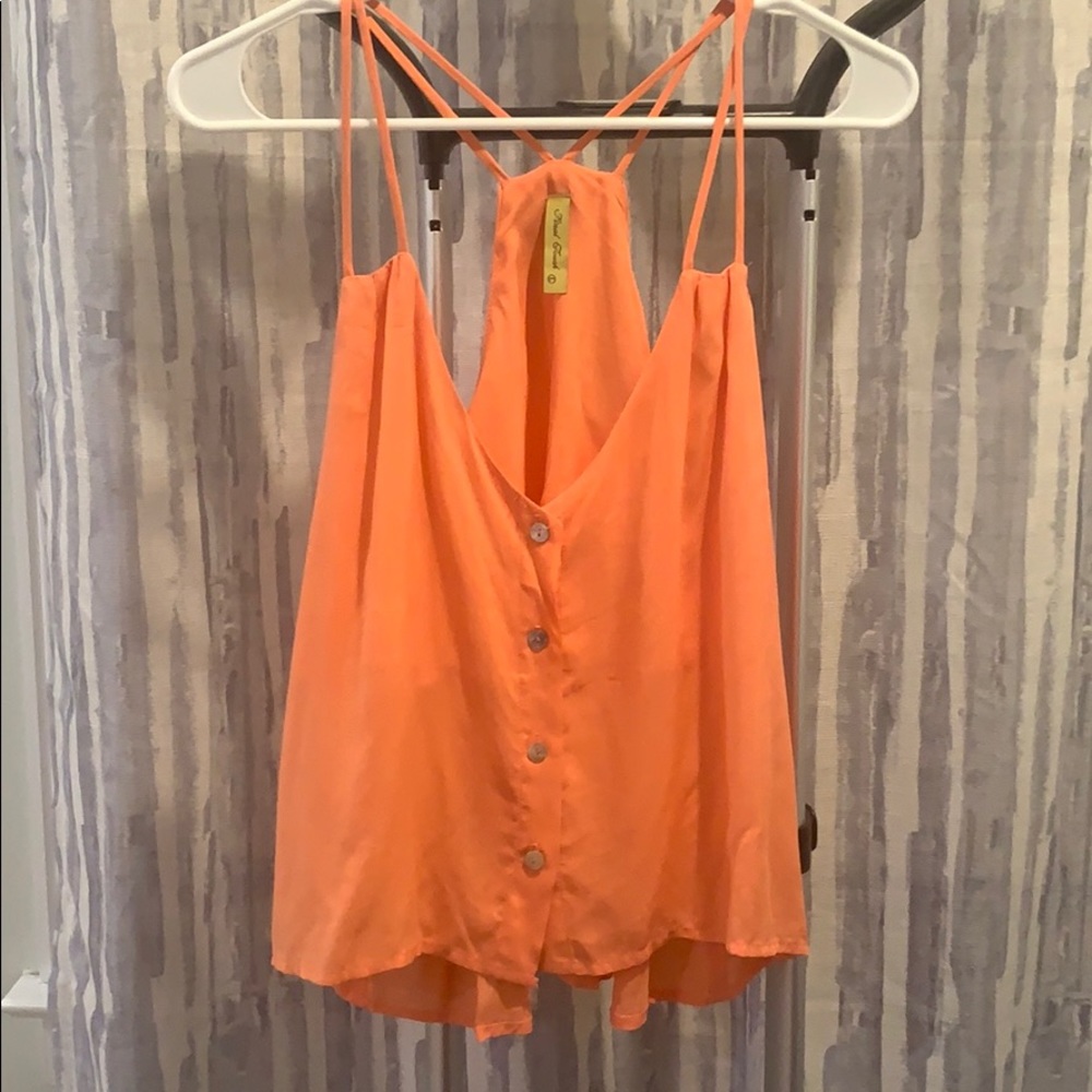 Neon crop top